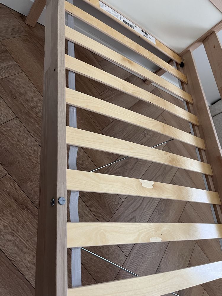 Łóżko ikea dziecęce 70x160 z materacem