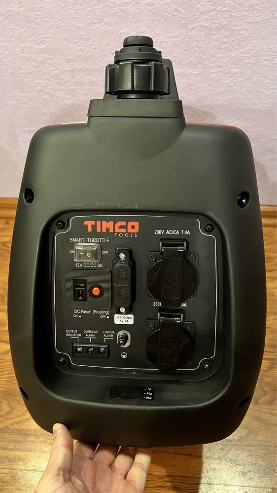 Генератор инверторный Timco 2000W i2000 Made in Finland