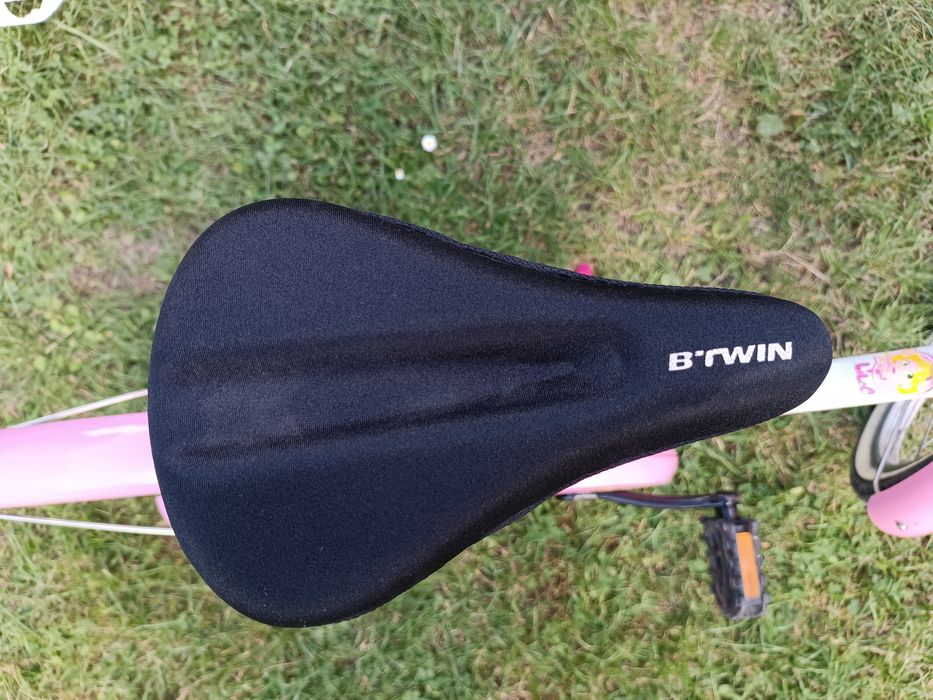 Rower dziecięcy Btwin Liloo Princess 16 cali + kółka do nauki jazdy