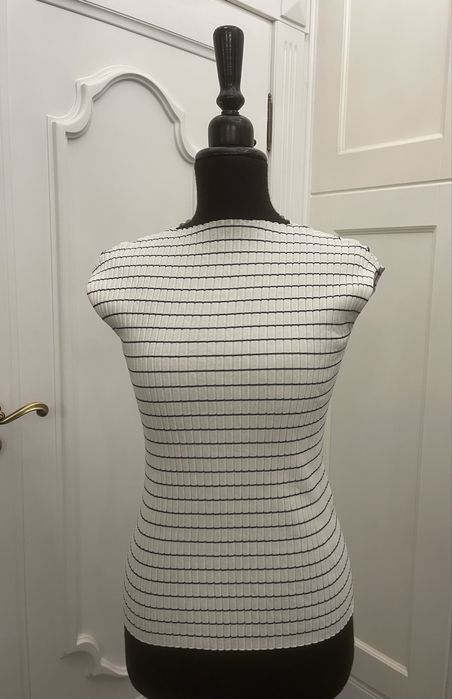 MAX MARA piękna bluzka w prążek, NOWA