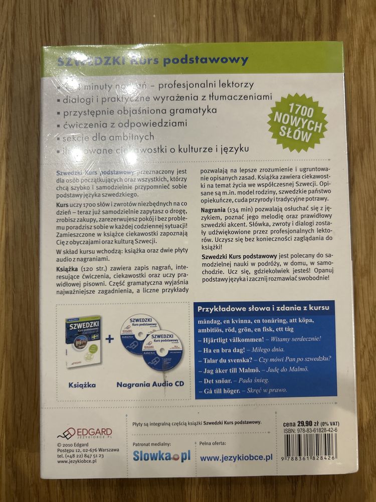 Edgar Szwedzki Kurs Podstawowy