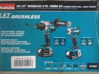 Zestaw wkrętarek Makita 18 LXT Brushless 2-PC Combo kit