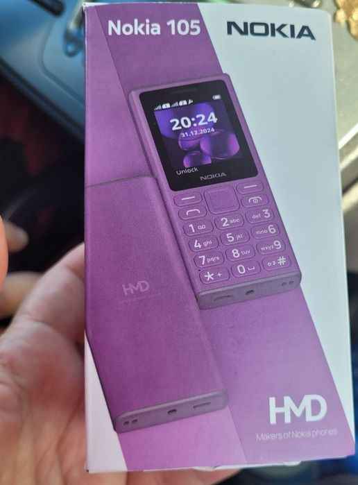 Новий мобільний телефон Nokia 105 DS 2024 Black