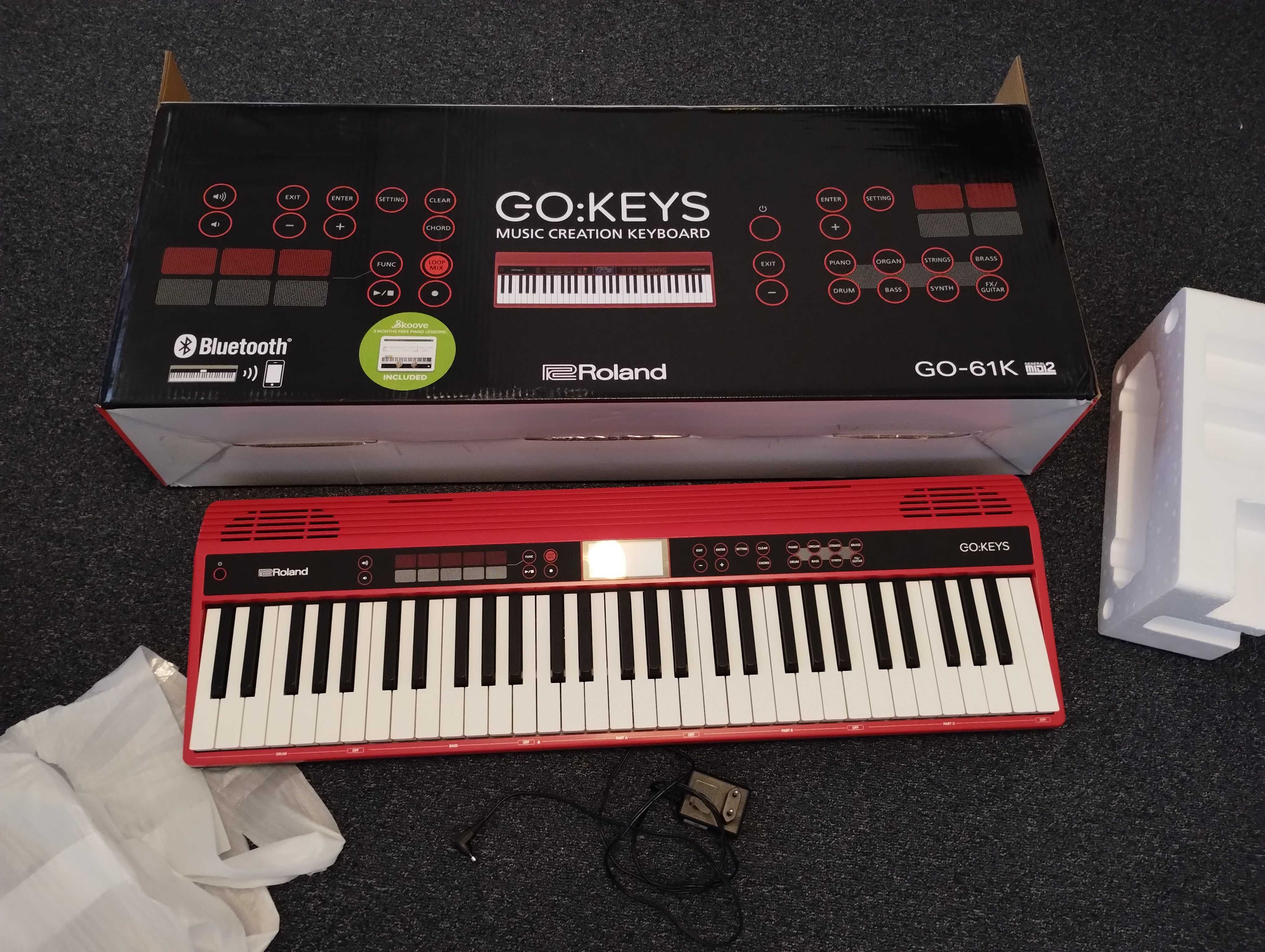 Roland Go 61K Go:KEYS keyboard syntezator