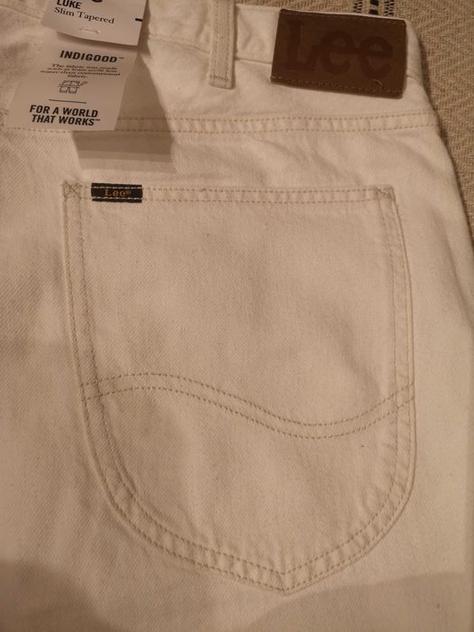 Spodnie jeansowe Lee Luke, W38, L32, Slim Tapered, nowe.