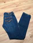 Granatowe Damskie Spodnie Jeansowe Dżinsowe Versace Jeans Couture