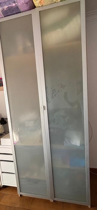2 Portas de roupeiro em vidro Ikea