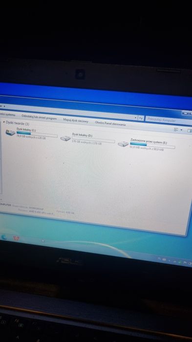 Laptop ASUS, model U32U-RX004Y używany