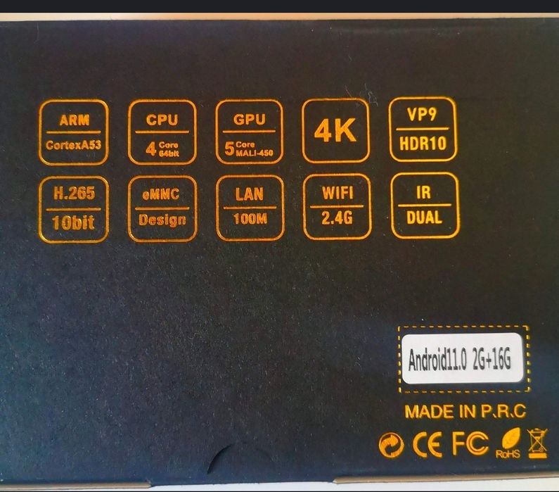 Х96 mini 2/16, Android 11