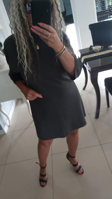 Sukienka Szara, Zara