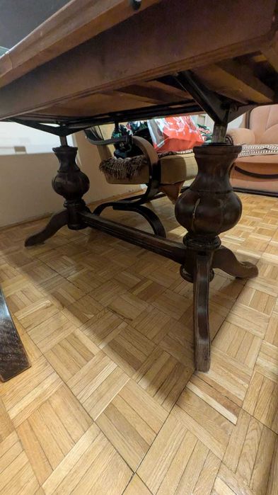 Ława drewniana rozkładana