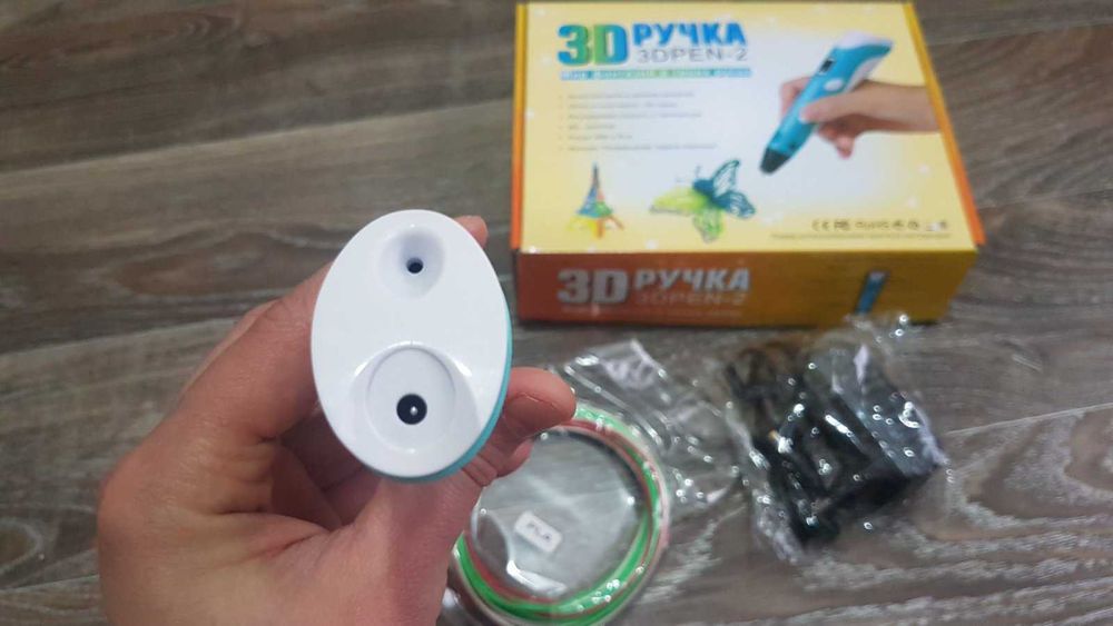 3д ручка для рисования с пластиком детская