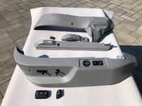 BMW E38 E39 Nowe szare osłony fotela przed lift lewa i prawa Rarytas