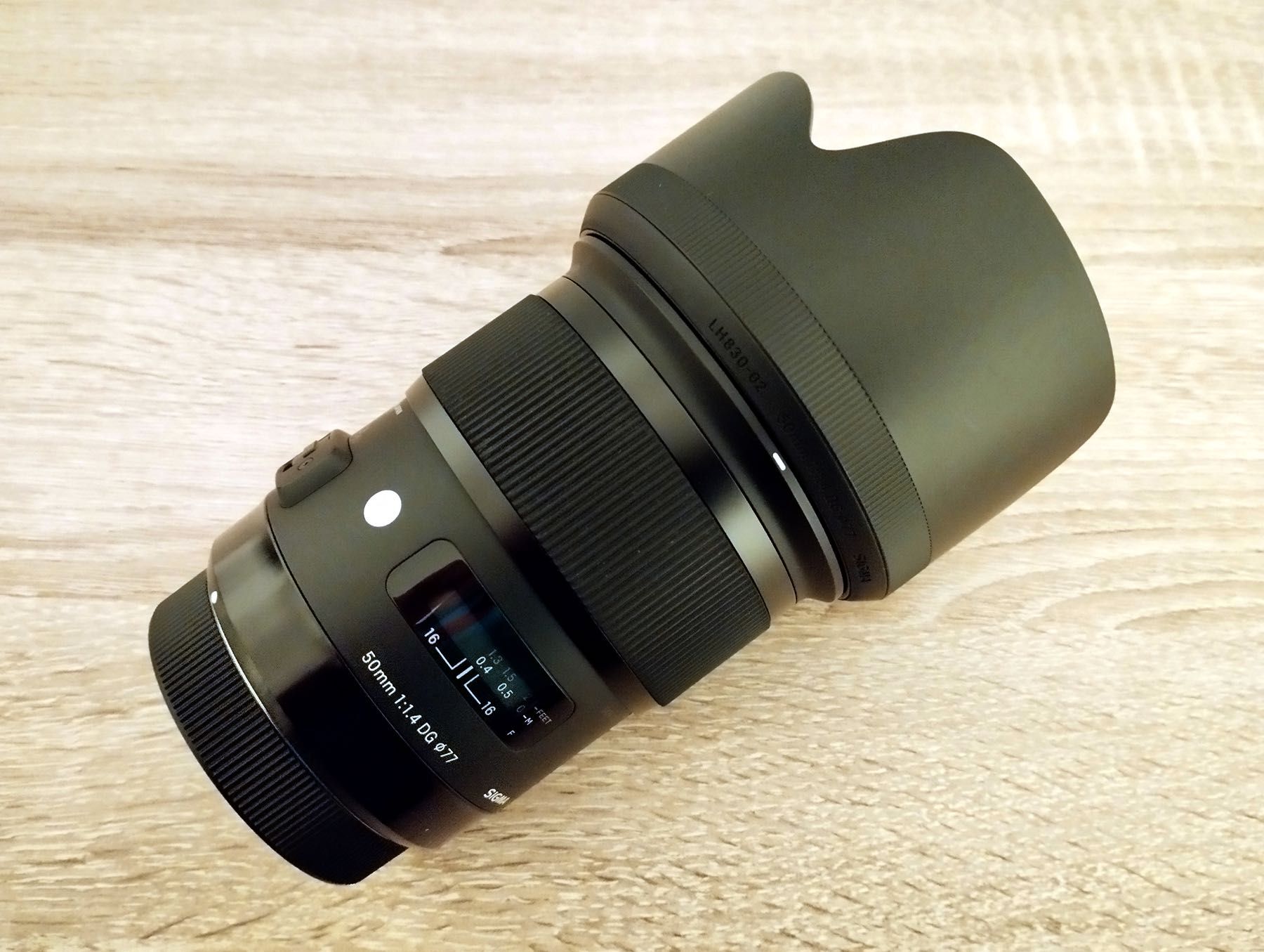 Sigma 50mm 1.4 ART (Mount Canon) - como nova