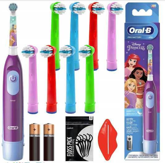 Детская электрическая зубная щетка принцесса Дисней Oral-B DISNEY