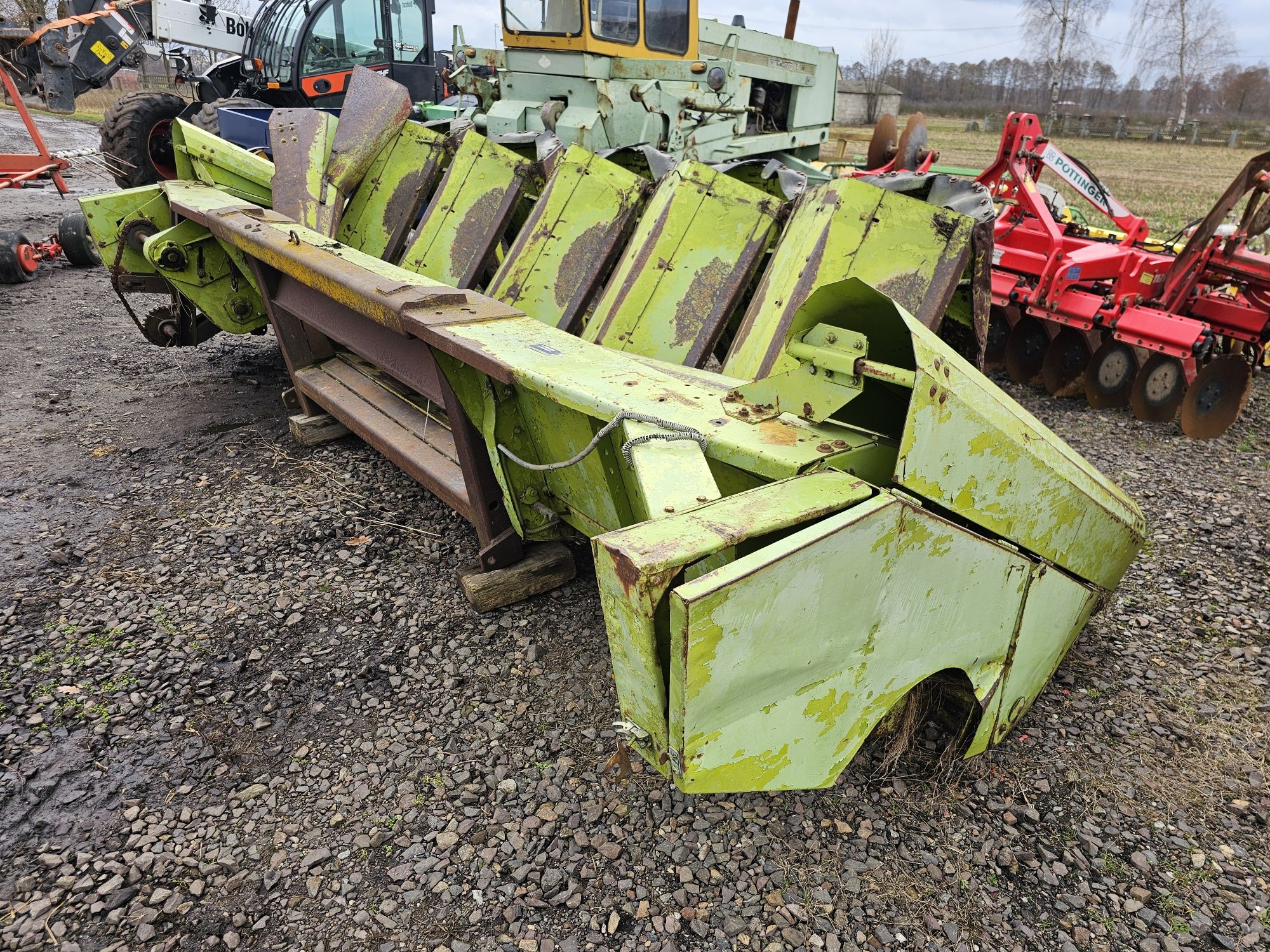 Heder do kukurydzy Claas John Deere adapter przystawka