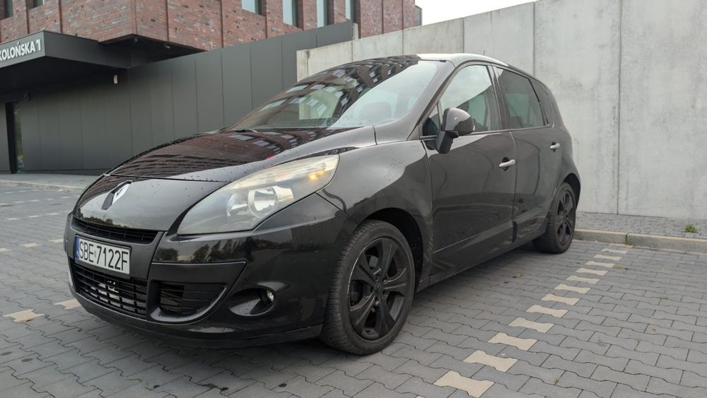 Renault Scenic / benzyna + LPG / full black / dobrze wyposażony /