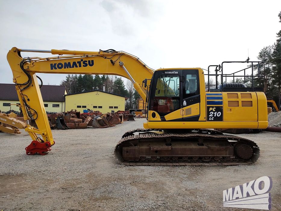 Komatsu PC210 LC-10  Long Reach ramię 16,7m cena 320.000 netto | bez LR 220.000 netto PC210