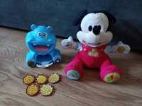 Zabawki interaktywne Ciasteczkowy Hipcio Dumel i Mickey Mouse