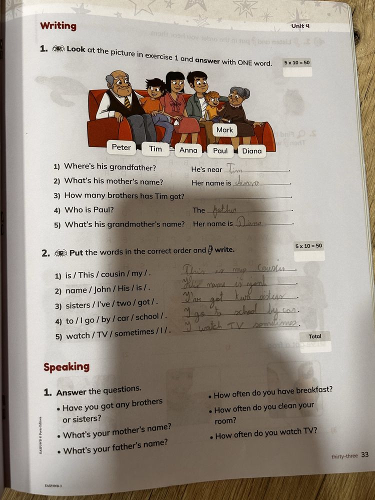 Manual e livros de fichas Ingles - 3 ano - EASY-PEASY ENGLISH