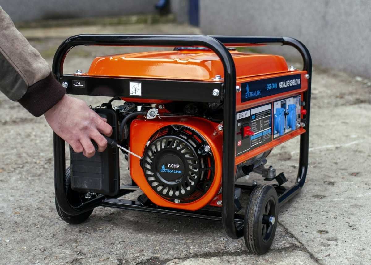 NOWY agregat Extralink Generator prądu Petrol 3kW EGP-3000