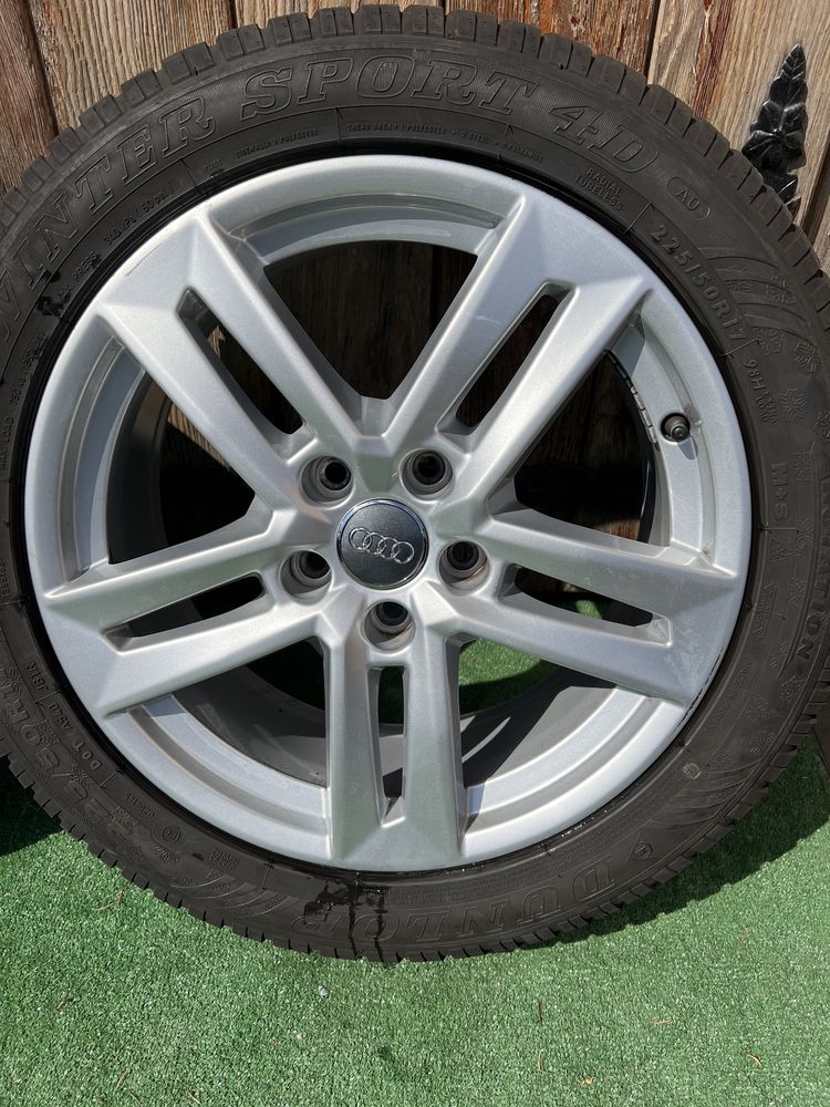 Alufelgi 5x112 AUDI oryginał 17 cali bez opon