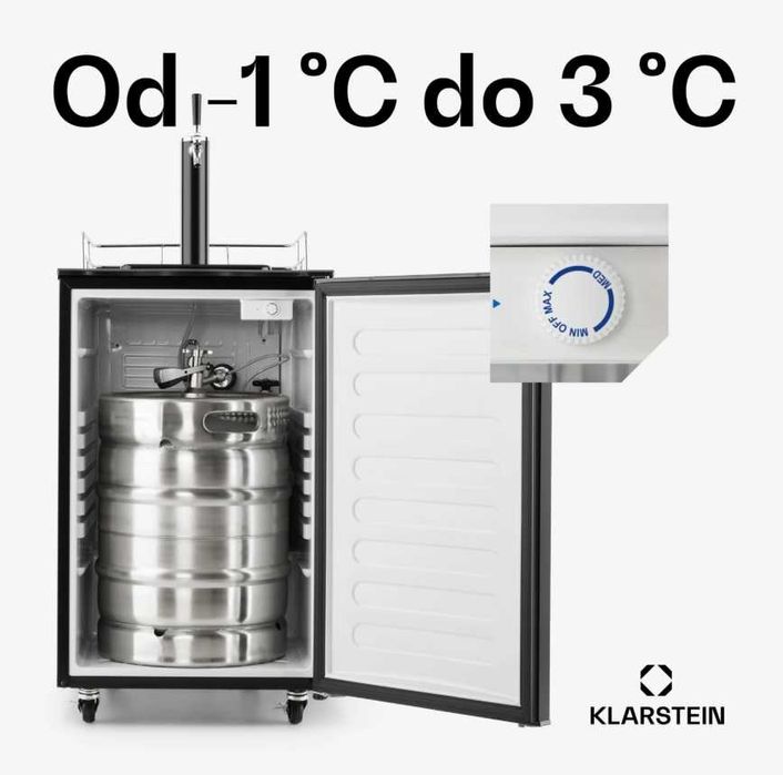 Lodówka na beczkę piwa 50L nalewak rollbar   S-226