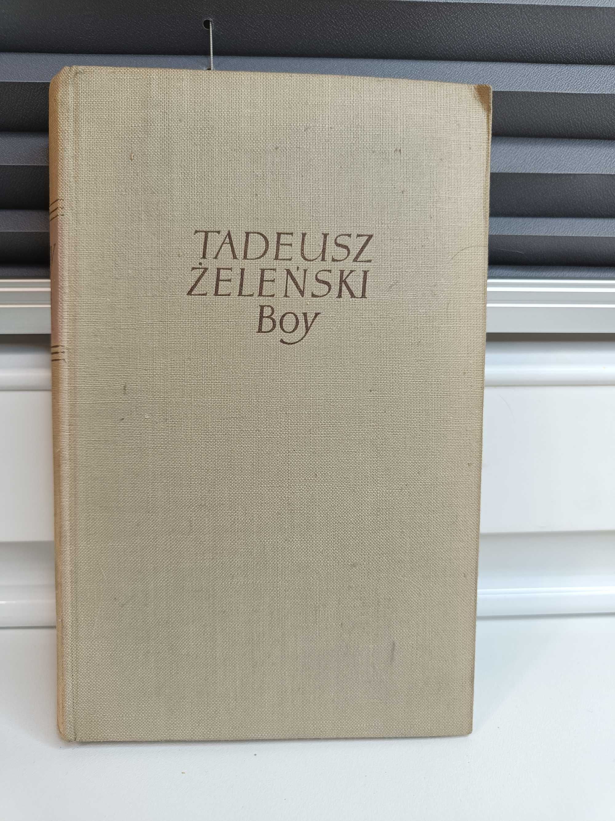 Tadeusz Żeleński (Boy) "Mózg i płeć, cz 2", tom IX Pism
