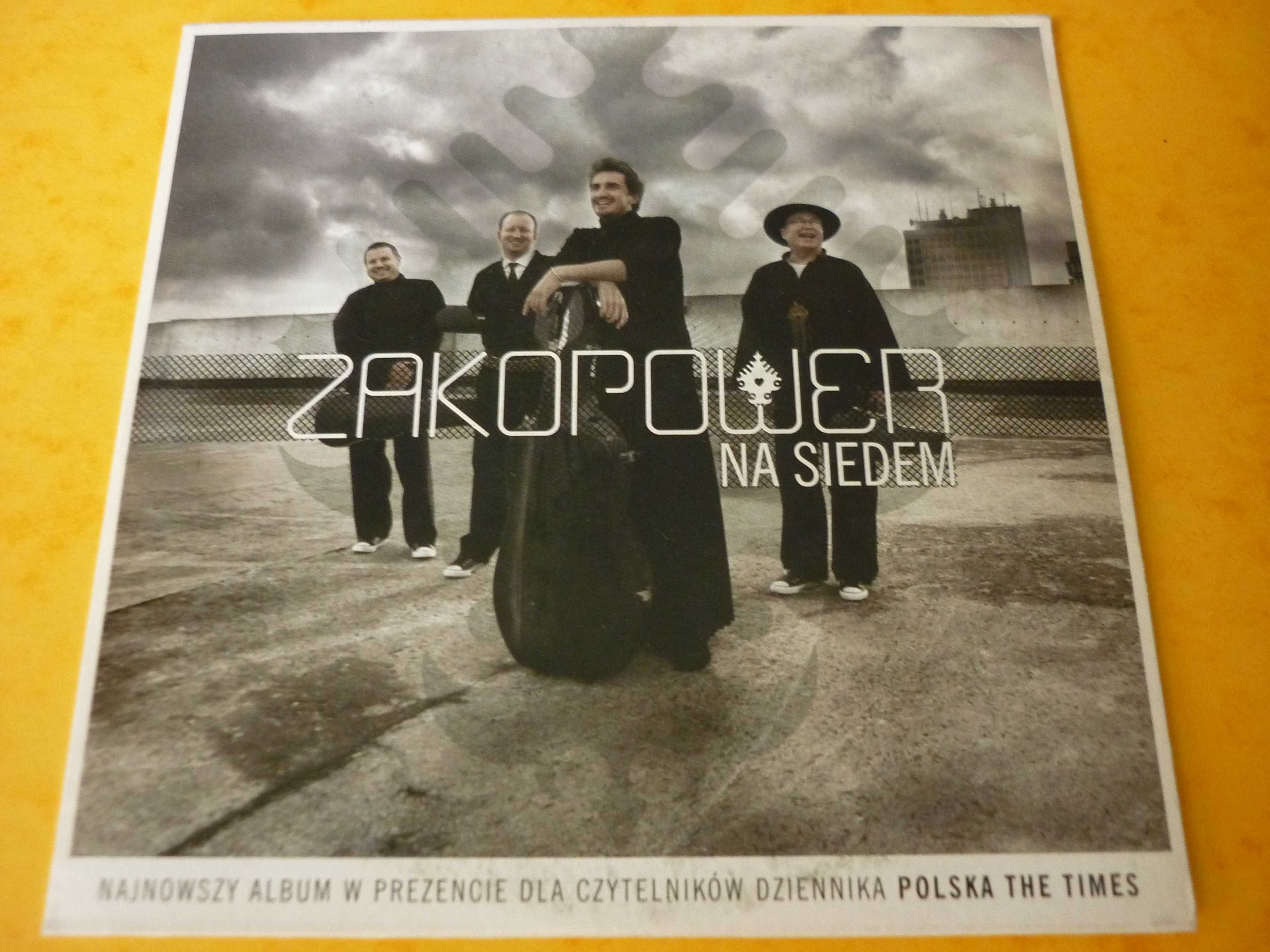 Płyta CD Zakopower "Na siedem" (Sebastian Karpiel-Bułecka)