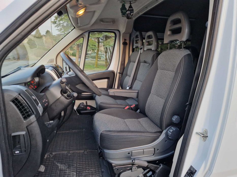 Fiat Ducato Furgon 6 Osób L3H2 Brygadówka Krajowy 1 Wł Hak F-Vat 23%