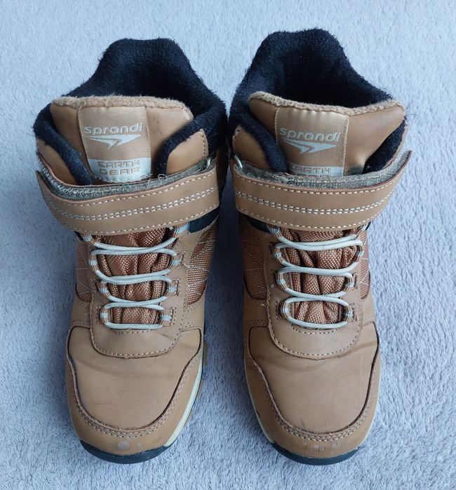 Buty trapery chłopięce zimowe Sprandi