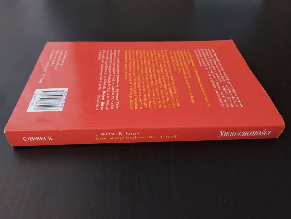 Inwestycje budowlane 4 wydanie nieruchomości - Ireneusz Weiss
