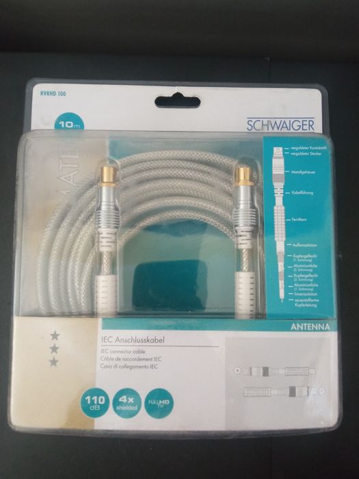 Kabel antenowy 10 m Schwaiger