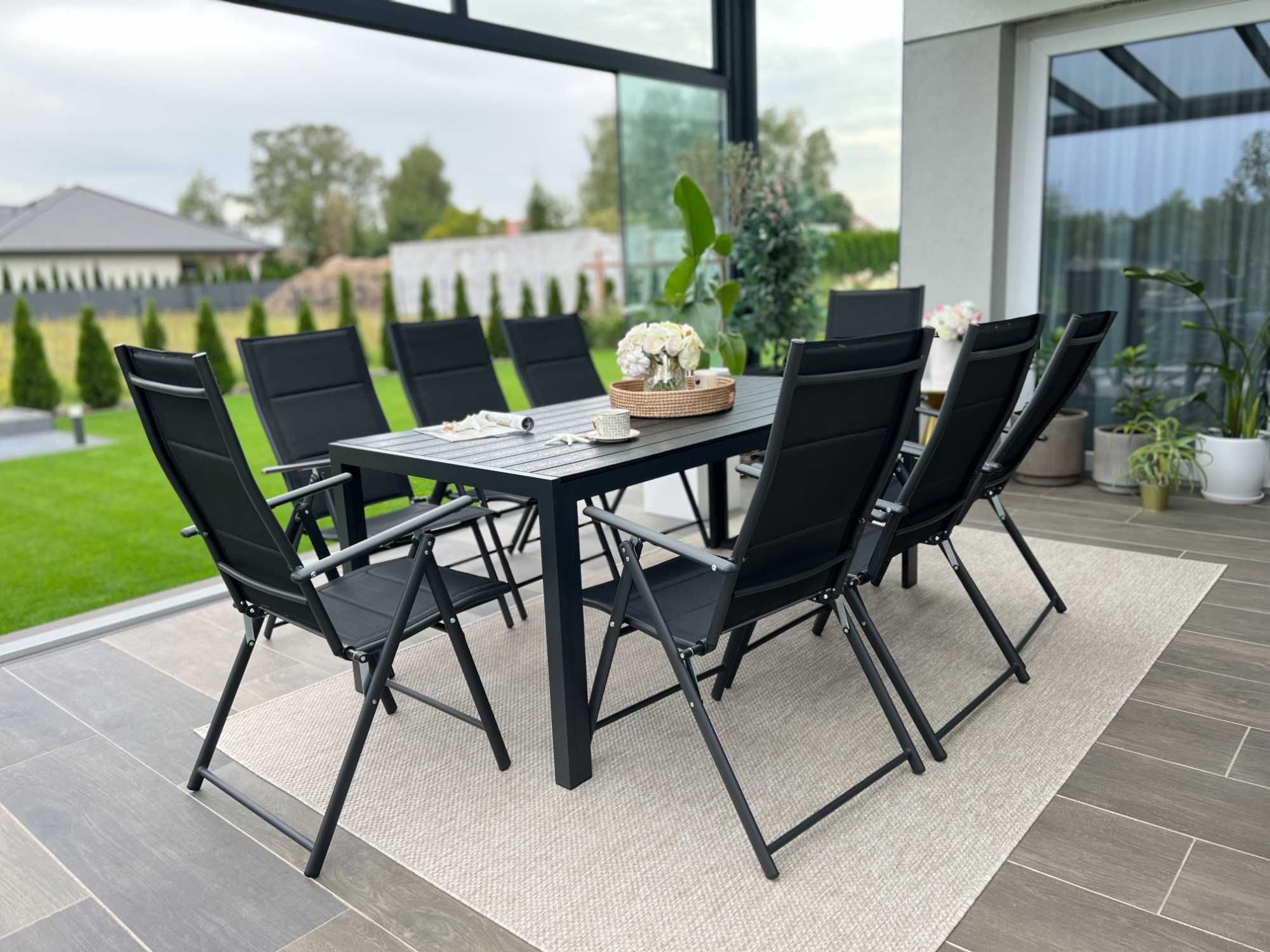 Outlet - krzesło ogrodowe MODENA black