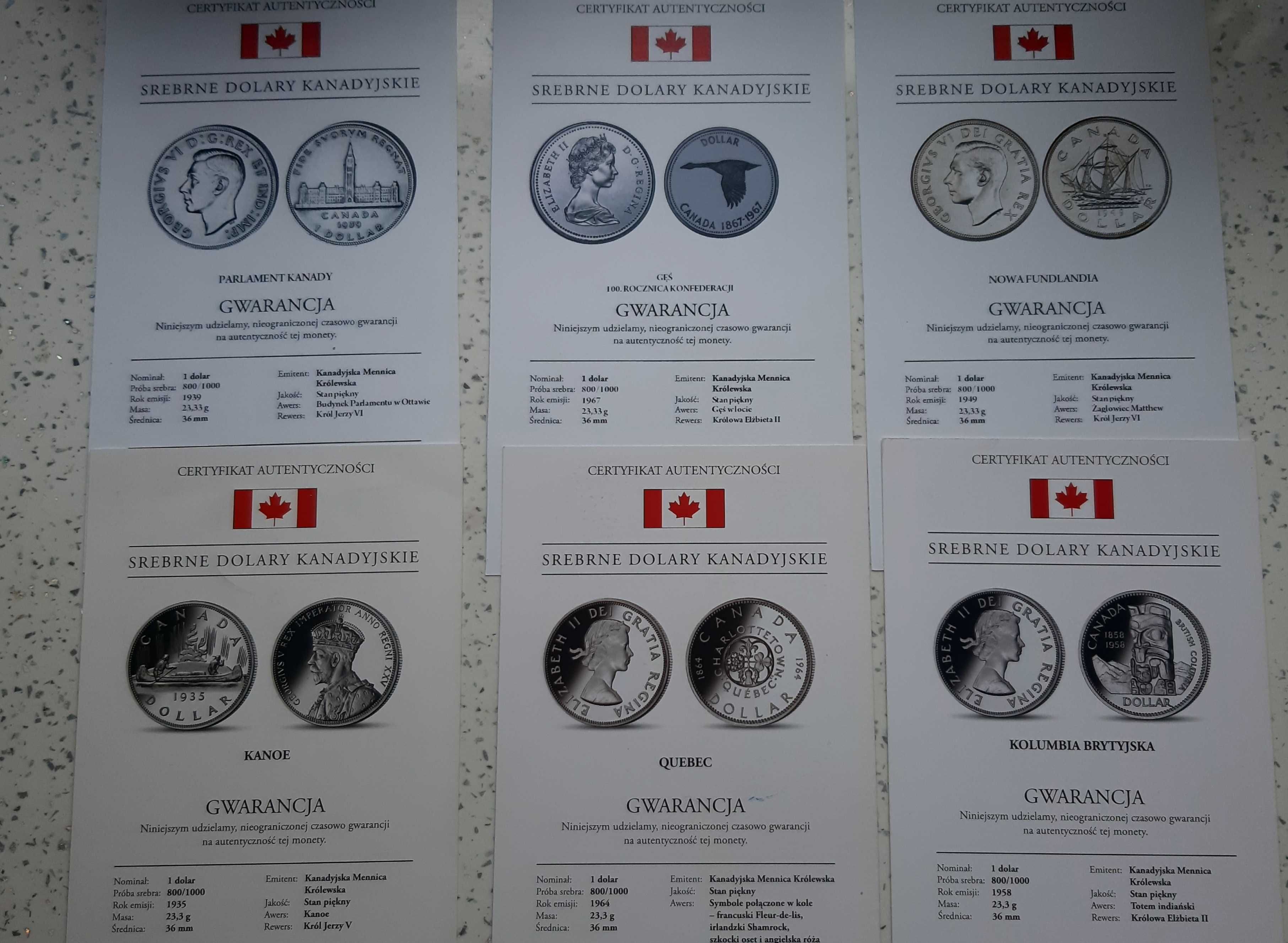 Kanada 50 x 1$ - srebro !!!