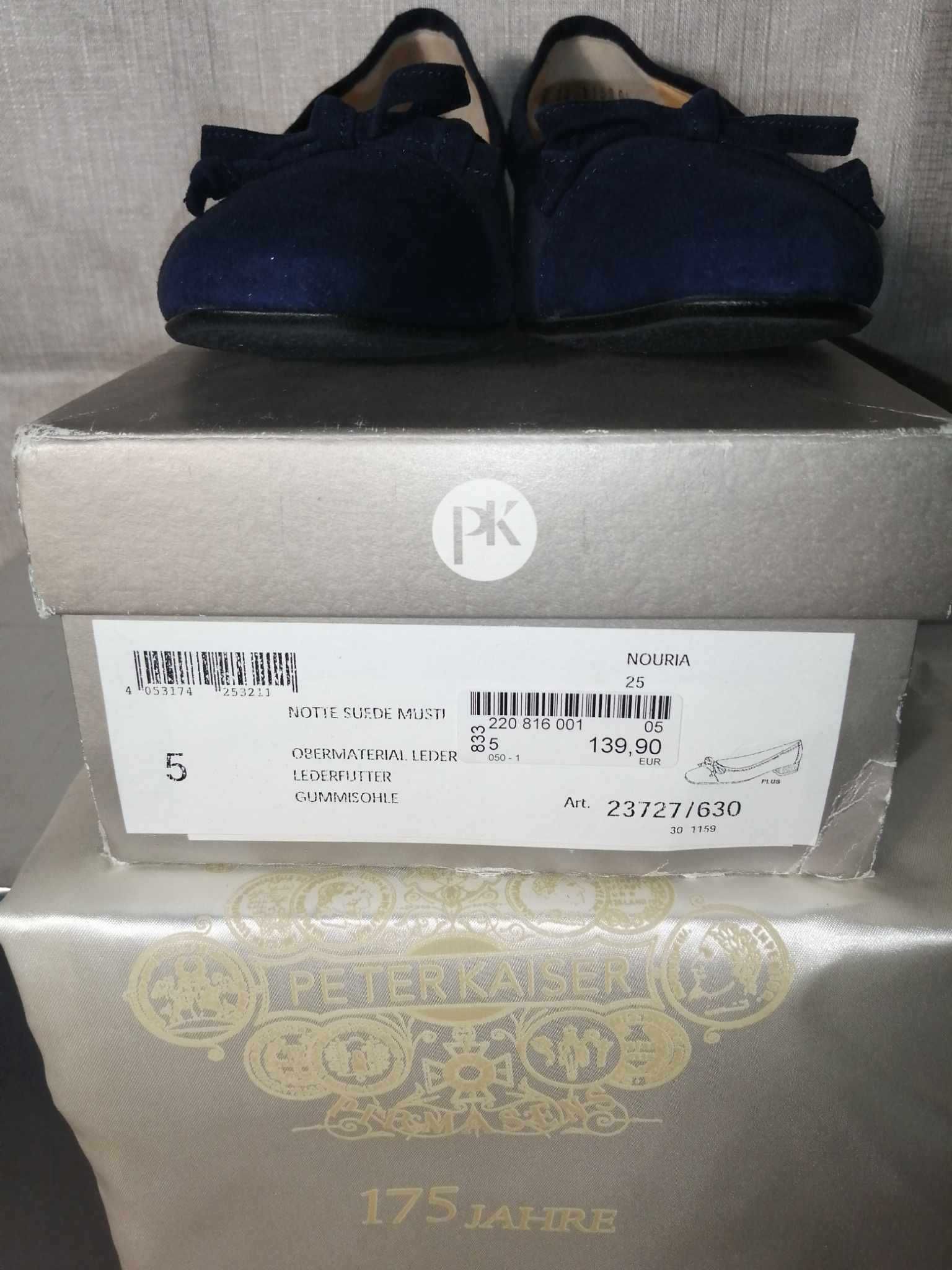 PETER KAISER Nouria Nowe Buty Damskie Czółenka 38 Skóra Oryginalne