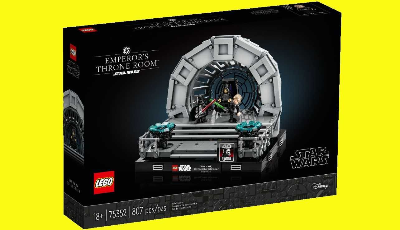 Lego Star Wars Diorama kompletna kolekcja, nowe, nieotwierane, MISB