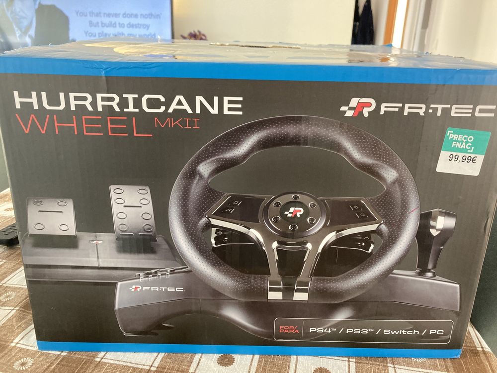 Volante pedais Ps4