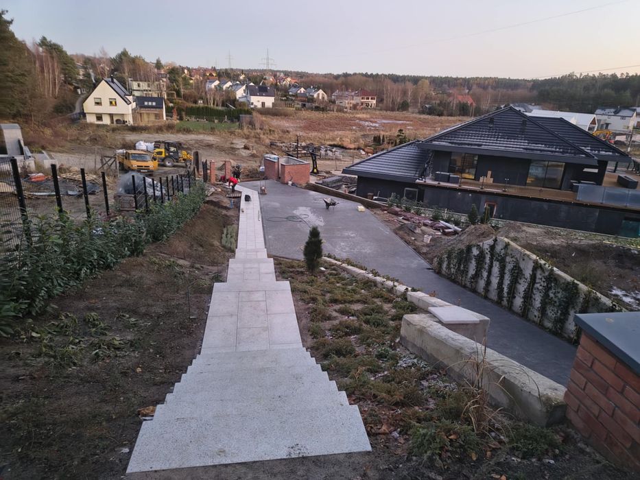 Usługi brukarskie , układanie kostki , betonowa i granitowa