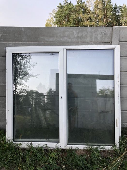 Okno PCV, białe, 190x170