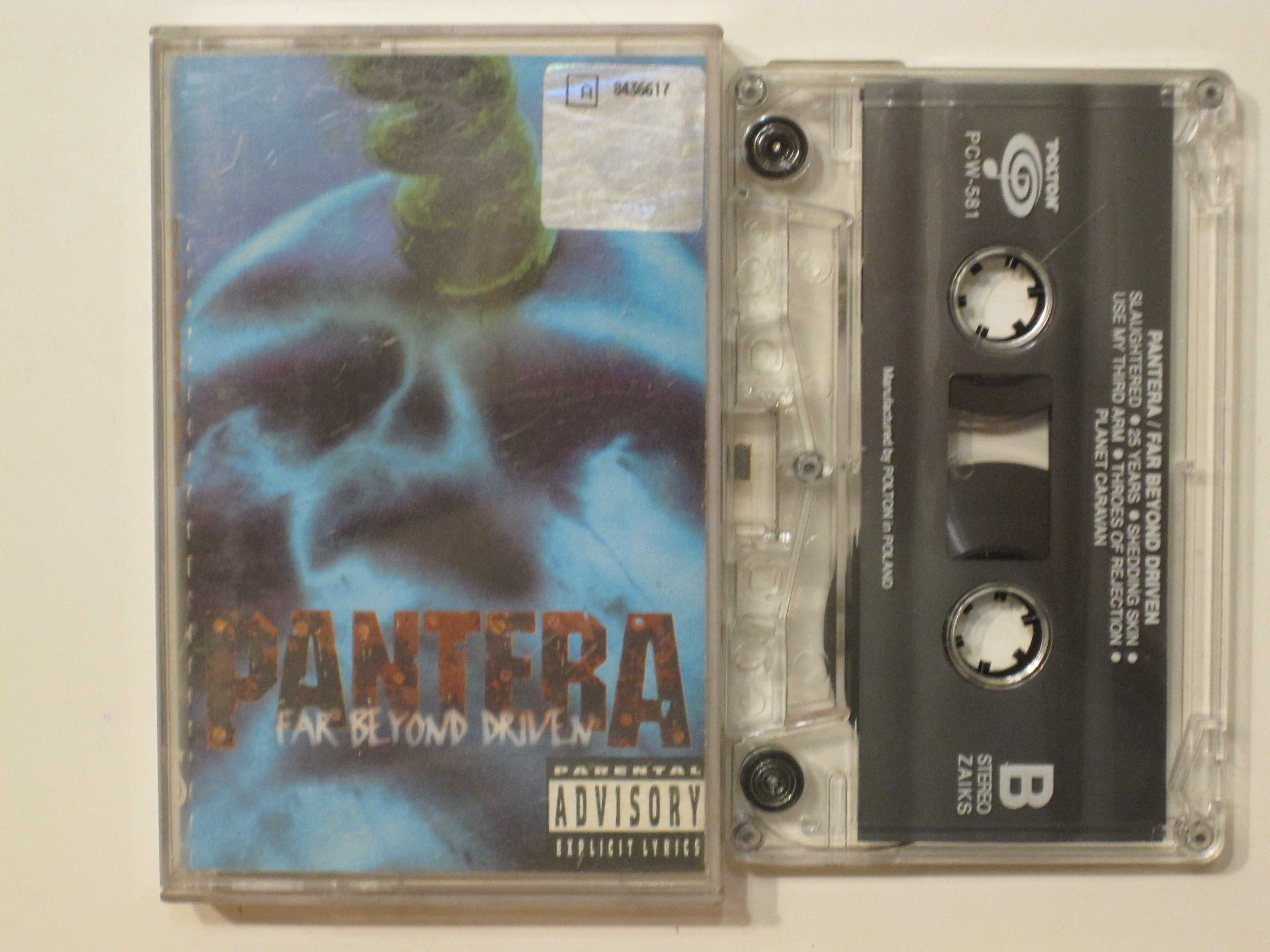 Kaseta Pantera album "Far beyond driven" - oryginał - wydanie 1994 rok