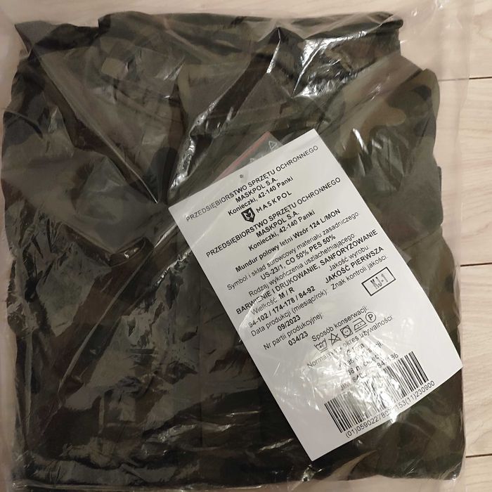 Mundur polowy letni wz. 124L/MON M/R