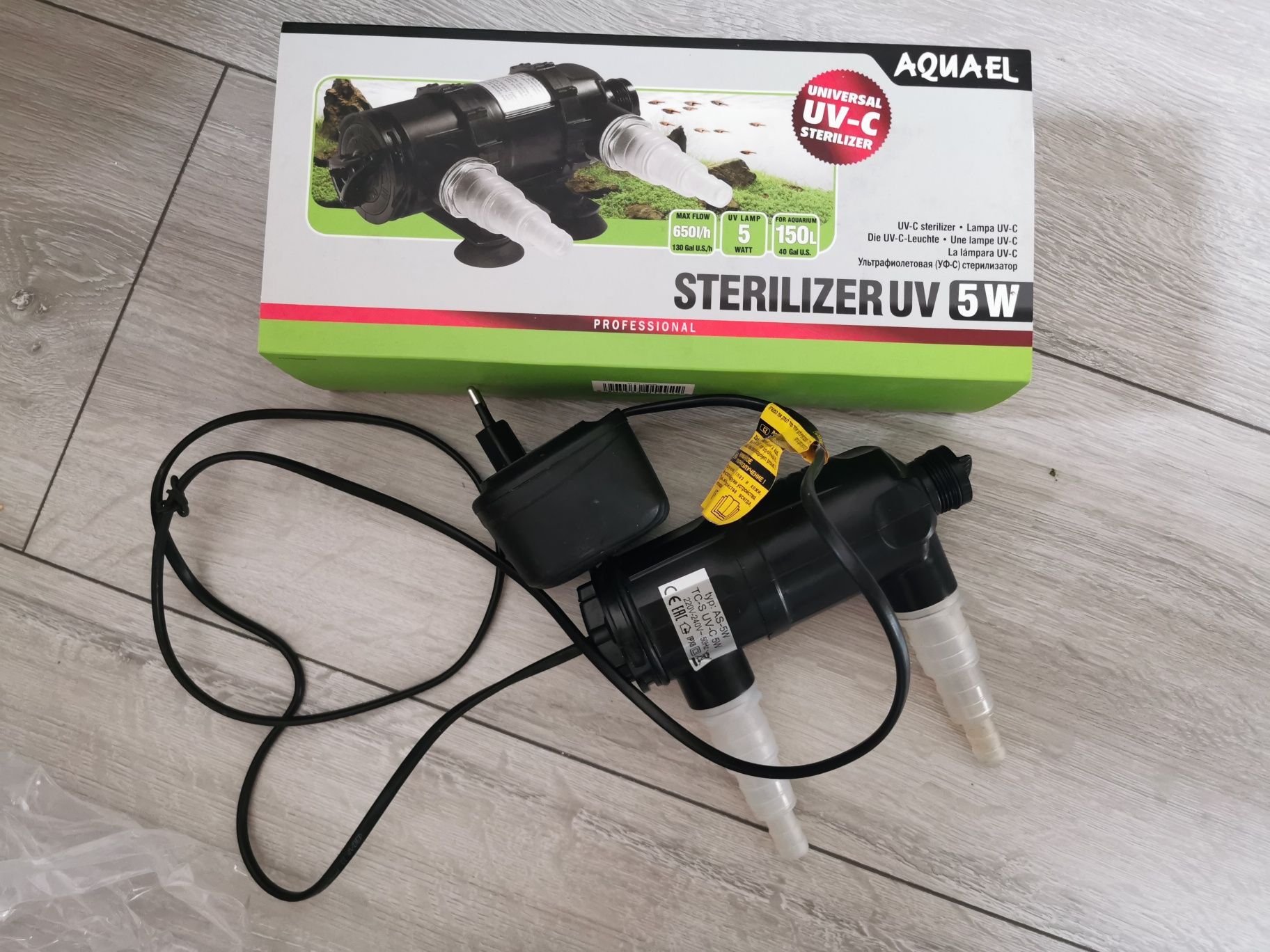Używana Lampa UV-C AQUAEL