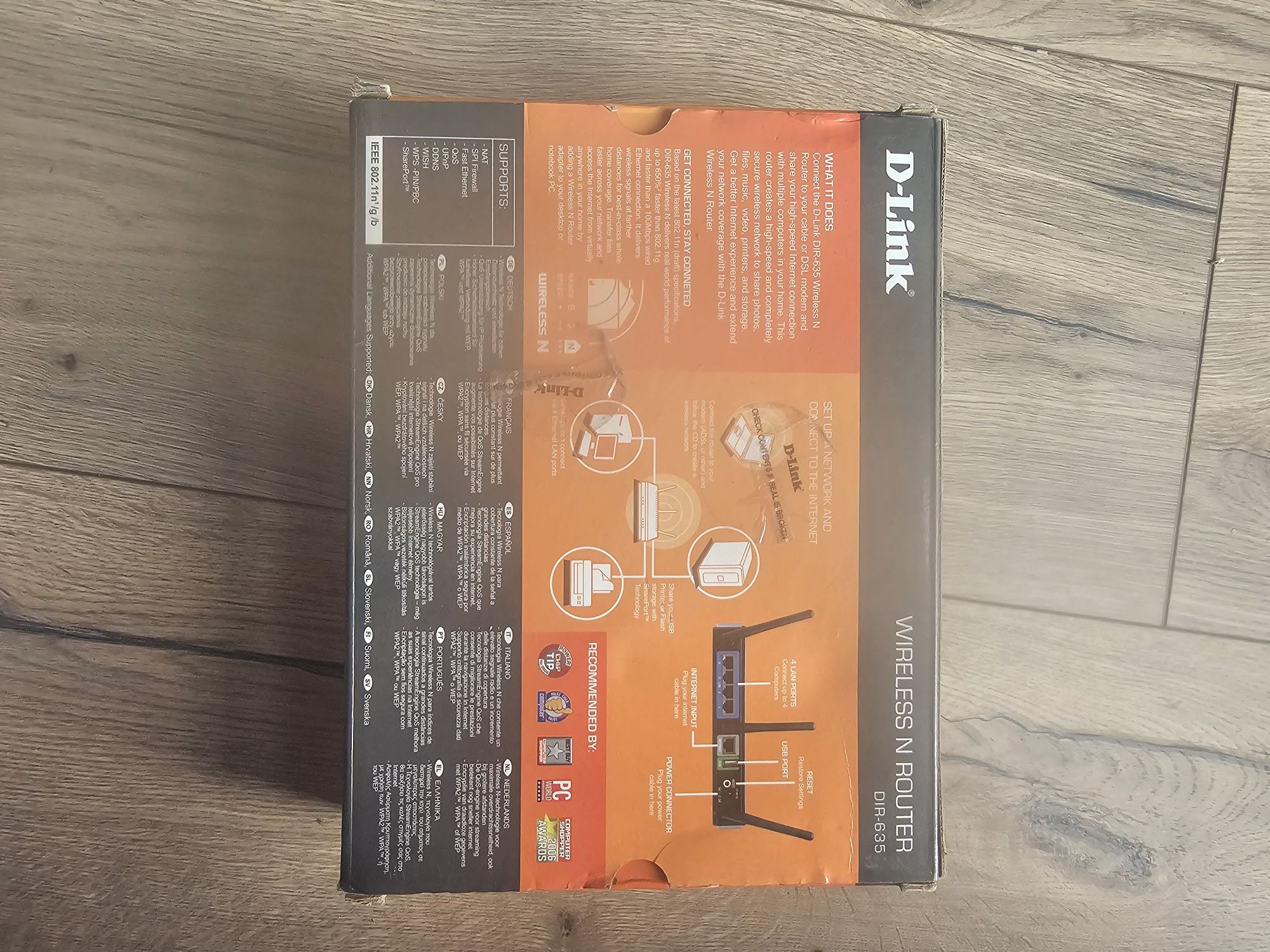 Router Dlink DIR 635