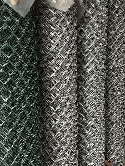 Сітка рабиця оцинкована та ПВХ 35×35, висота 1,2/1,5/1,8 м