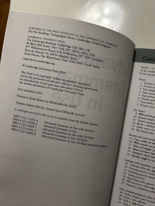 Advanced Grammar in Use Second Edition 2005