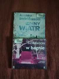 2 audiobooki Indridason ("Zimny wiatr" i "W bagnie")