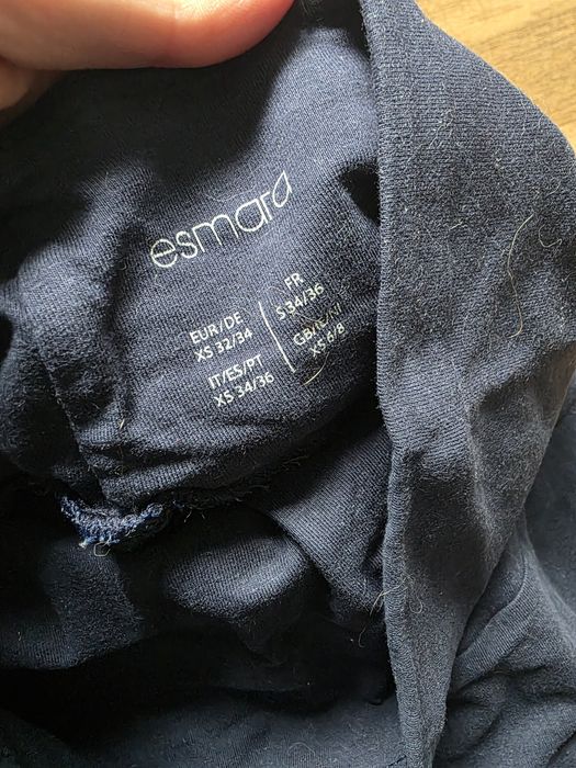 Getry ciazowe granatowe