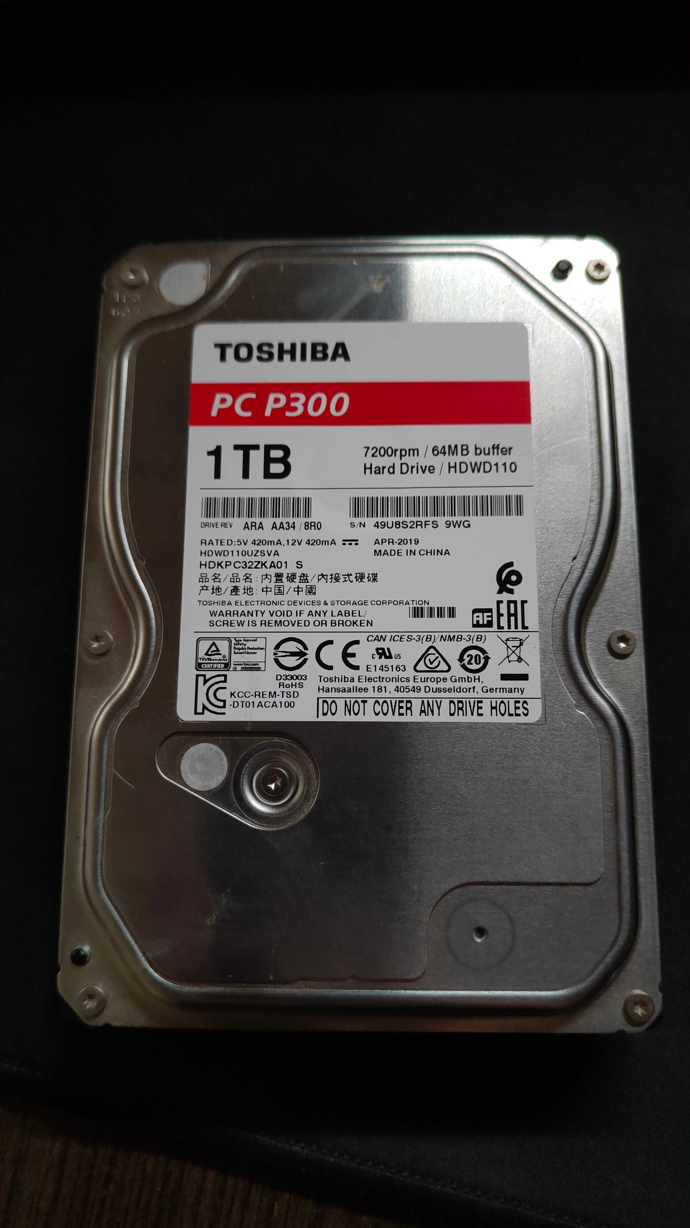 жорсткий диск 1tb toshiba