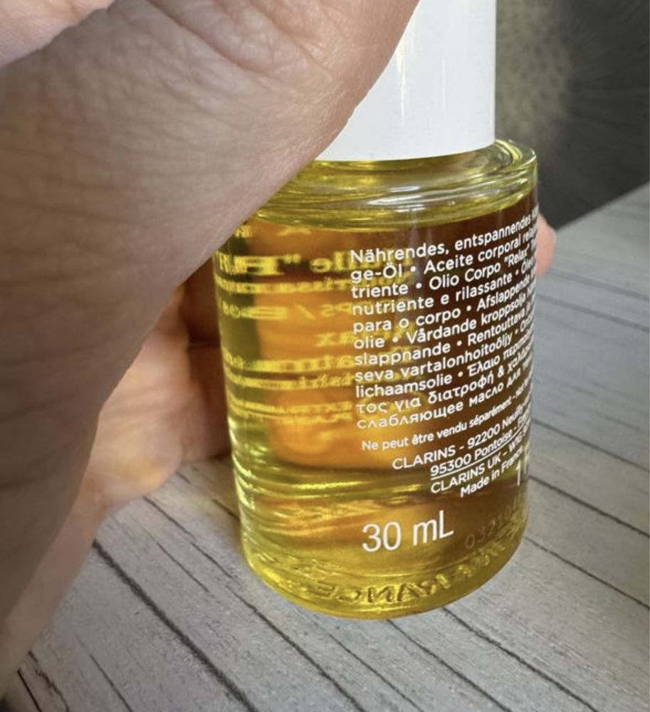 Clarins oli relax